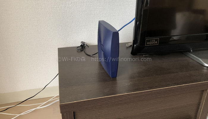 Wi-Fiルーター良い設置例