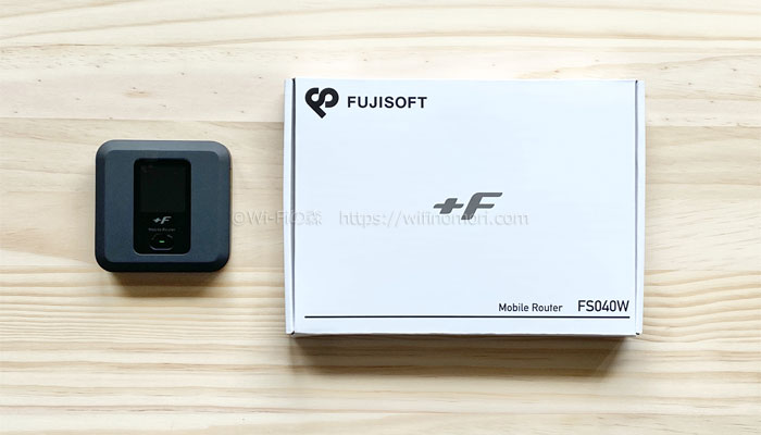 FUJI WiFi モバイルルーター FS040W - PC周辺機器