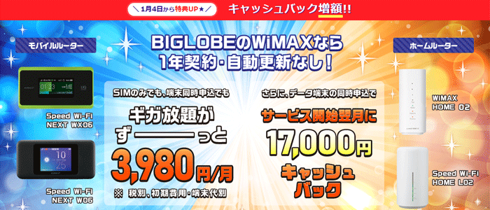 BIGLOBE WiMAX
