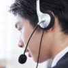コールセンターの男性